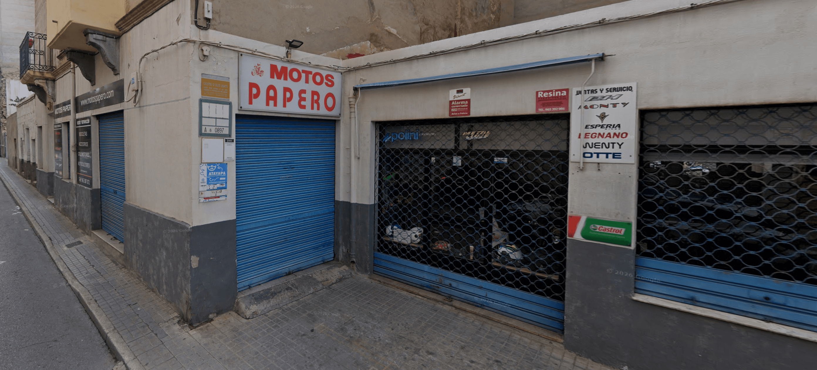 Fachada de Motos Papero